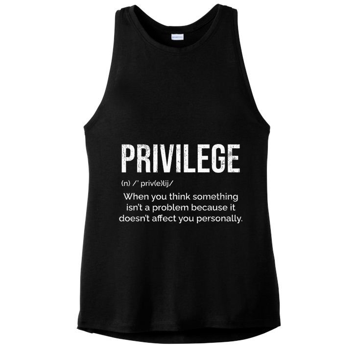Proud Cat Owner Schrodingers Cat Funny Ladies PosiCharge Tri-Blend Wicking Tank