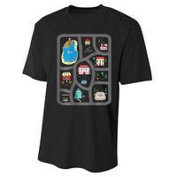 Play Cars On Dads Back Mat Road Car Race Track Gift Performance Sprint T-Shirt