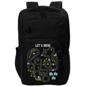 Play Cars On Daddys Back Gift For Dad Massage Impact Tech Backpack