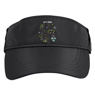 Play Cars On Daddys Back Gift For Dad Massage Adult Drive Performance Visor
