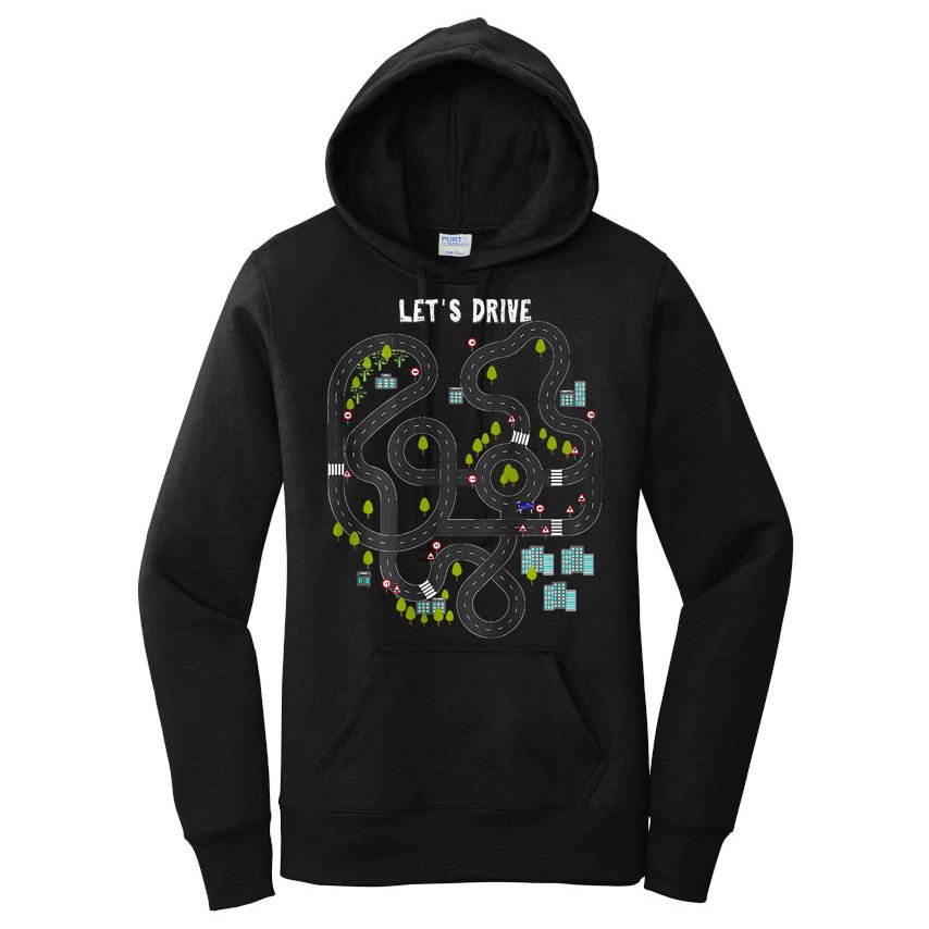 Play Cars On Daddys Back Gift For Dad Massage Women's Pullover Hoodie