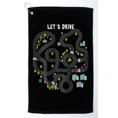 Play Cars On Daddys Back Gift For Dad Massage Golf Towel