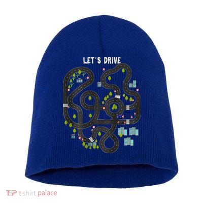 Play Cars On Daddys Back Gift For Dad Massage Short Acrylic Beanie