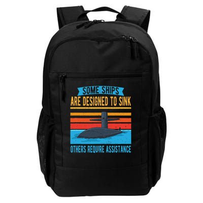 Pigboat Combat Open Sea Veteran Ocean Deep Sub Daily Commute Backpack