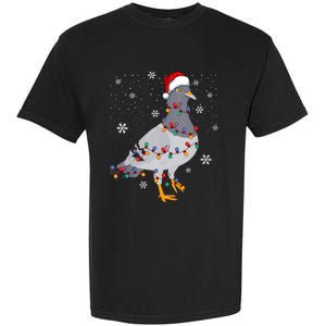 Pigeons Christmas Outfit Pigeon Breeder Christmas Girl Garment-Dyed Heavyweight T-Shirt