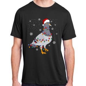 Pigeons Christmas Outfit Pigeon Breeder Christmas Girl Adult ChromaSoft Performance T-Shirt