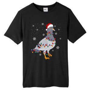 Pigeons Christmas Outfit Pigeon Breeder Christmas Girl Tall Fusion ChromaSoft Performance T-Shirt