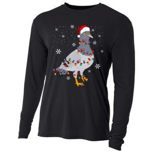 Pigeons Christmas Outfit Pigeon Breeder Christmas Girl Cooling Performance Long Sleeve Crew