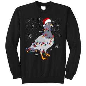 Pigeons Christmas Outfit Pigeon Breeder Christmas Girl Tall Sweatshirt