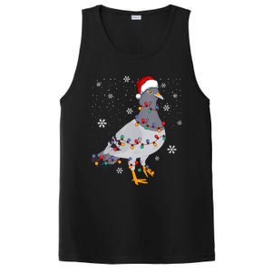 Pigeons Christmas Outfit Pigeon Breeder Christmas Girl PosiCharge Competitor Tank