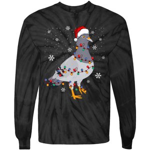 Pigeons Christmas Outfit Pigeon Breeder Christmas Girl Tie-Dye Long Sleeve Shirt