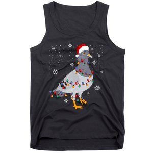 Pigeons Christmas Outfit Pigeon Breeder Christmas Girl Tank Top