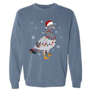 Pigeons Christmas Outfit Pigeon Breeder Christmas Girl Garment-Dyed Sweatshirt