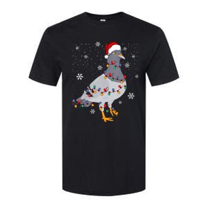 Pigeons Christmas Outfit Pigeon Breeder Christmas Girl Softstyle CVC T-Shirt