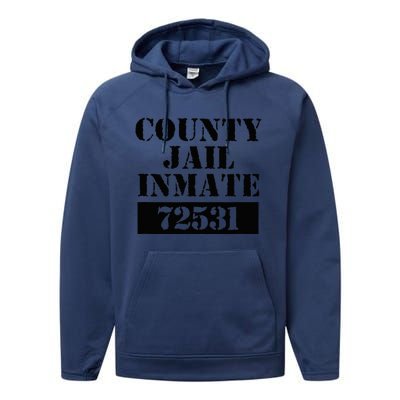 Prisoner Costume Orange Halloween County Inmate Jailhouse Performance Fleece Hoodie