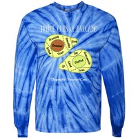 Prime Cuts Of Avocado Butcher Cuts Vegetarian Vegan Cool Gift Tie-Dye Long Sleeve Shirt