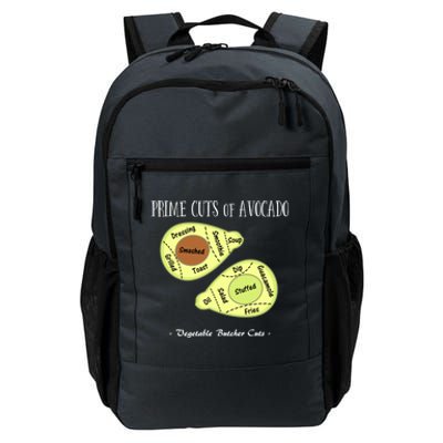 Prime Cuts Of Avocado Butcher Cuts Vegetarian Vegan Cool Gift Daily Commute Backpack