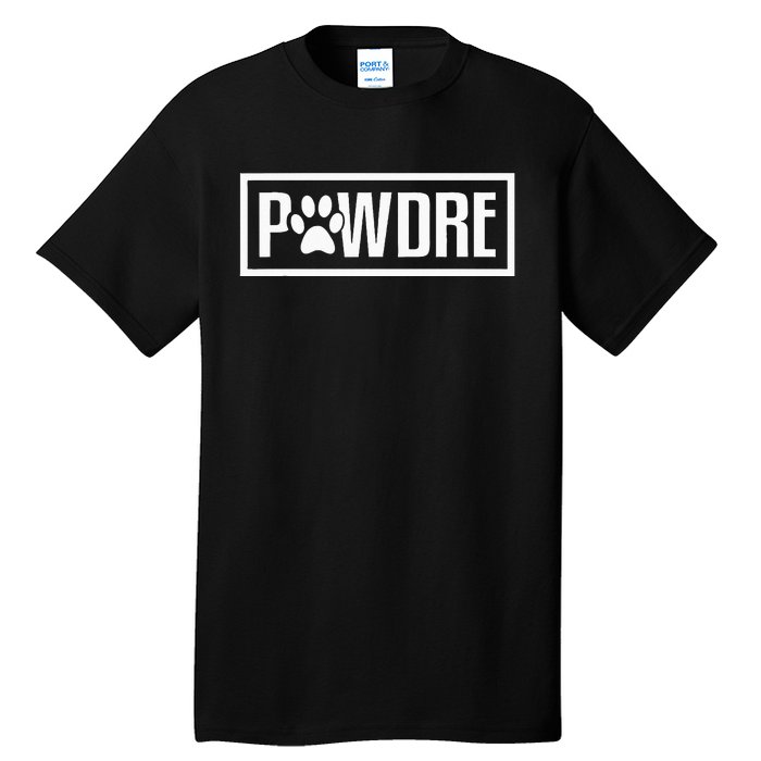 Pawdre Cat Or Dog Dad Fathers Day Gift Tall T-Shirt