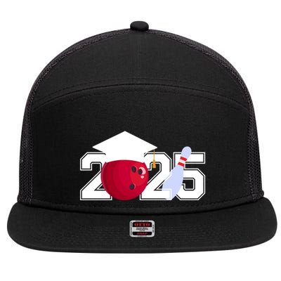 Player Class Of 2025 Graduation Seniors Great Gift 7 Panel Mesh Trucker Snapback Hat