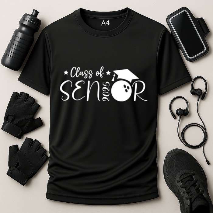 Player Class Of 2025 Graduation Seniors Gift Cooling Performance Crew T-Shirt
