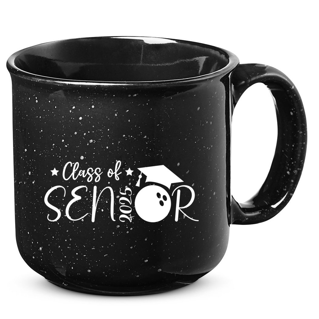 Player Class Of 2025 Graduation Seniors Gift 15oz Campfire Ceramic Mug