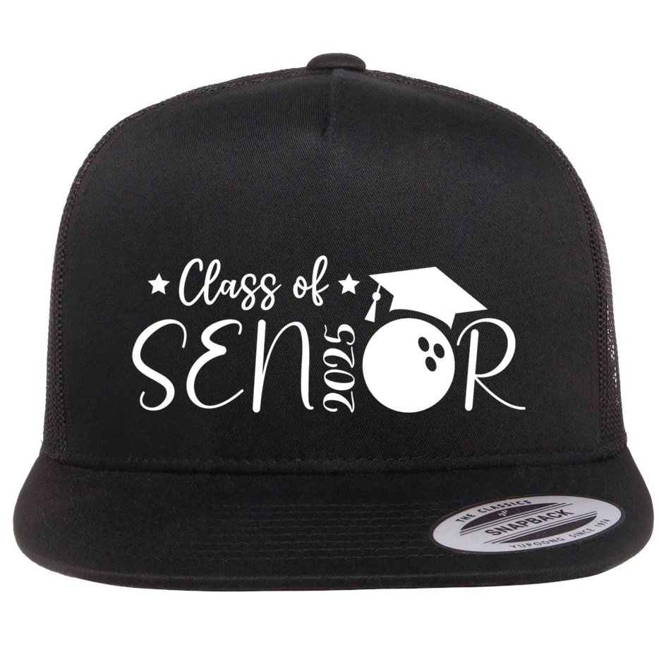 Player Class Of 2025 Graduation Seniors Gift Flat Bill Trucker Hat