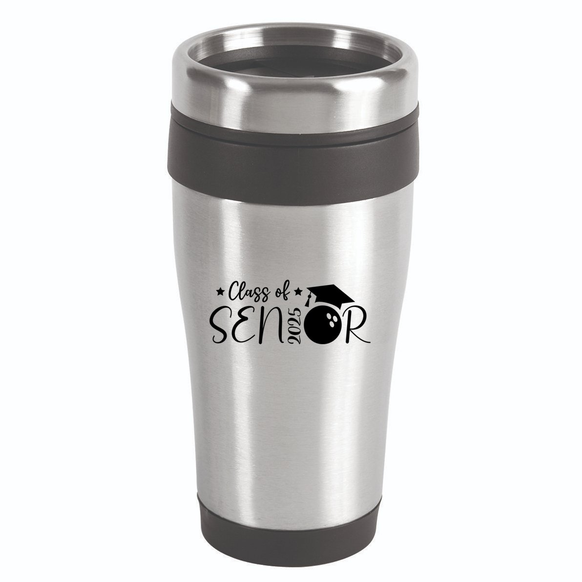 Player Class Of 2025 Graduation Seniors Gift 16oz Travel Tumbler