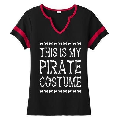 Pirate Costume Outfit Boy Girl Halloween Pirate Ladies Halftime Notch Neck Tee