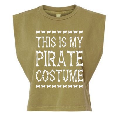 Pirate Costume Outfit Boy Girl Halloween Pirate Garment-Dyed Women's Muscle Tee