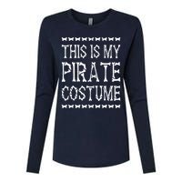 Pirate Costume Outfit Boy Girl Halloween Pirate Womens Cotton Relaxed Long Sleeve T-Shirt