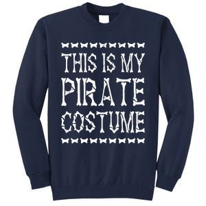 Pirate Costume Outfit Boy Girl Halloween Pirate Tall Sweatshirt