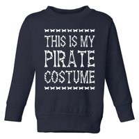 Pirate Costume Outfit Boy Girl Halloween Pirate Toddler Sweatshirt