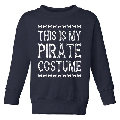 Pirate Costume Outfit Boy Girl Halloween Pirate Toddler Sweatshirt