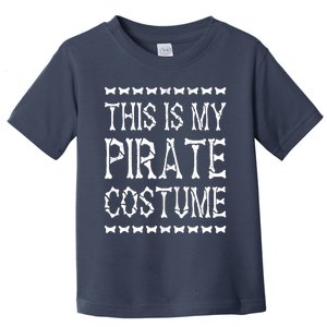 Pirate Costume Outfit Boy Girl Halloween Pirate Toddler T-Shirt