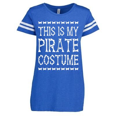 Pirate Costume Outfit Boy Girl Halloween Pirate Enza Ladies Jersey Football T-Shirt