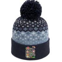 Play Cars On DadS Back Funny FatherS Day Race Track The Baniff Cuffed Pom Beanie