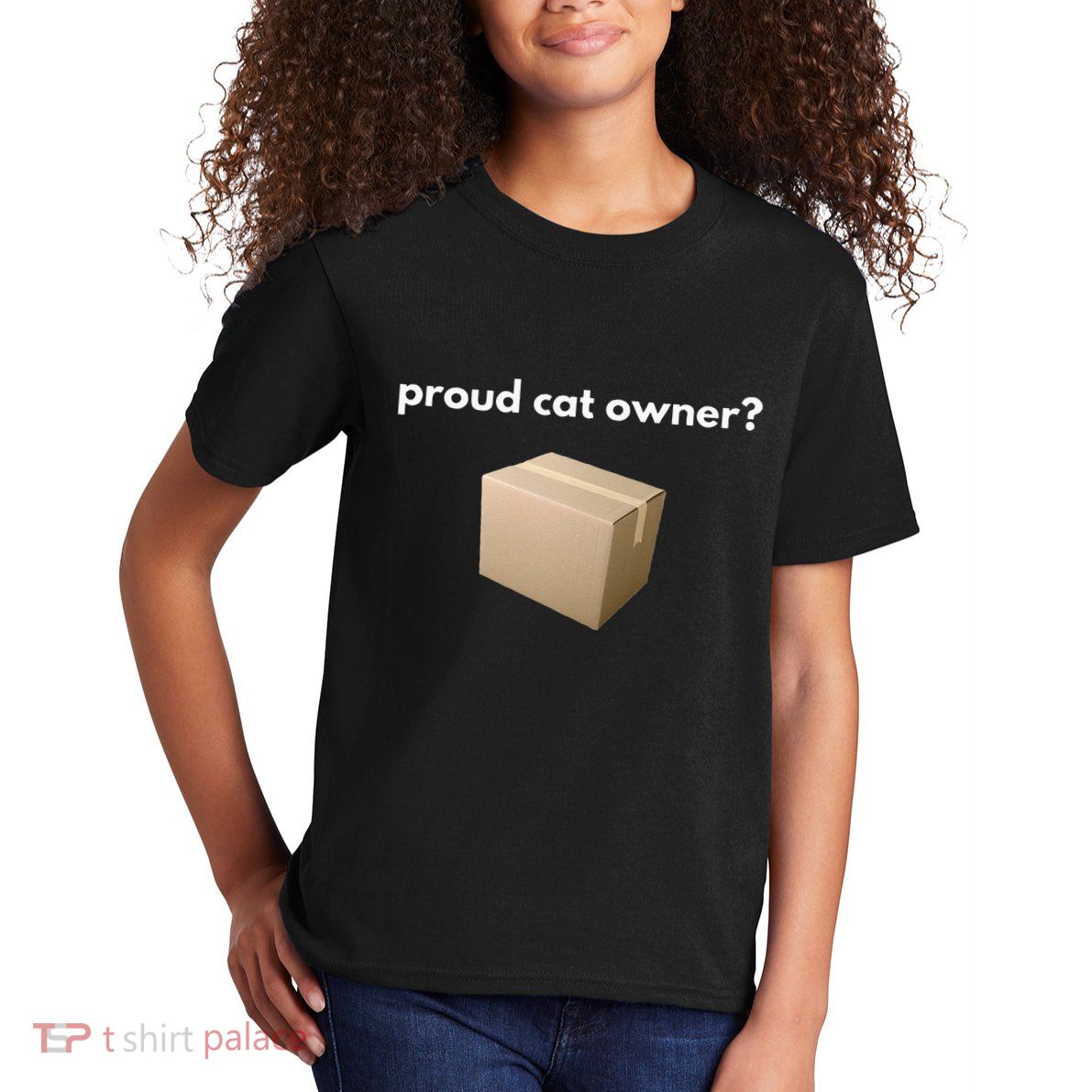 Proud Cat Owner Schrodingers Cat Funny Kids T-Shirt