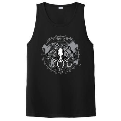 Perfect Circle Octopus Funny Gift Cute Gift PosiCharge Competitor Tank