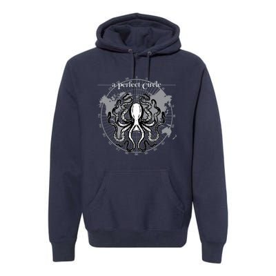 Perfect Circle Octopus Funny Gift Cute Gift Premium Hoodie