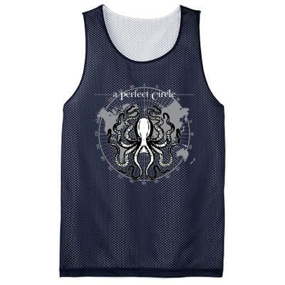 Perfect Circle Octopus Funny Gift Cute Gift Mesh Reversible Basketball Jersey Tank