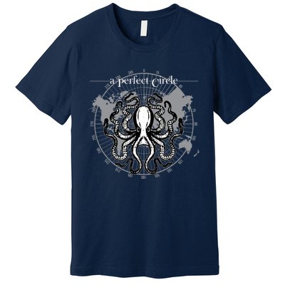 Perfect Circle Octopus Funny Gift Cute Gift Premium T-Shirt