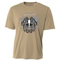 Perfect Circle Octopus Funny Gift Cute Gift Cooling Performance Crew T-Shirt