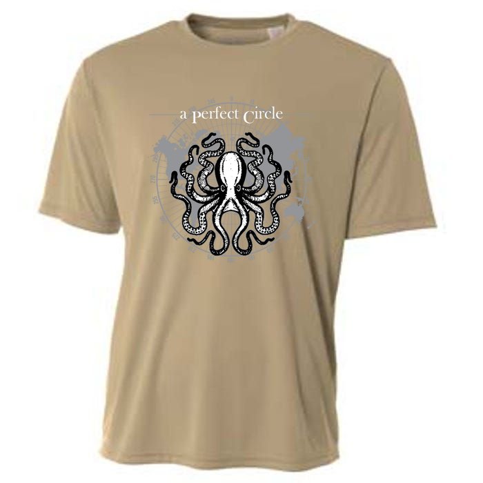 Perfect Circle Octopus Funny Gift Cute Gift Cooling Performance Crew T-Shirt