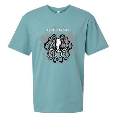 Perfect Circle Octopus Funny Gift Cute Gift Sueded Cloud Jersey T-Shirt