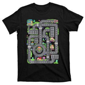 Play Cars On DadS Back T-Shirt