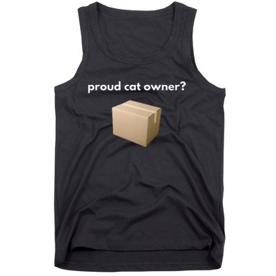 proud cat owner schrodingers cat funny Tank Top