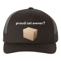 Proud Cat Owner Schrodingers Cat Funny Yupoong Adult 5-Panel Trucker Hat