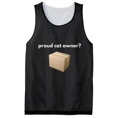 Proud Cat Owner Schrodingers Cat Funny Mesh Reversible Basketball Jersey Tank