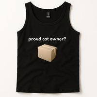 Proud Cat Owner Schrodingers Cat Funny Tank Top