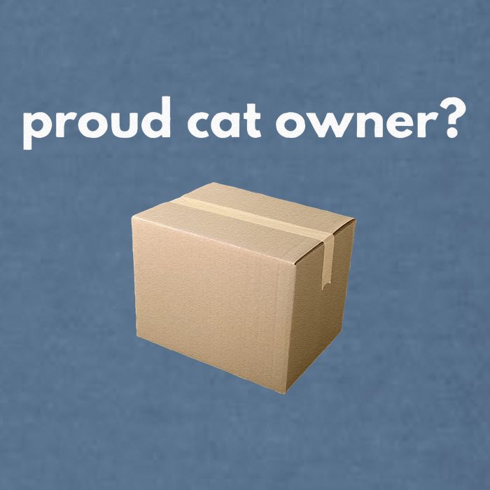 Proud Cat Owner Schrodingers Cat Funny Garment-Dyed Sweatshirt